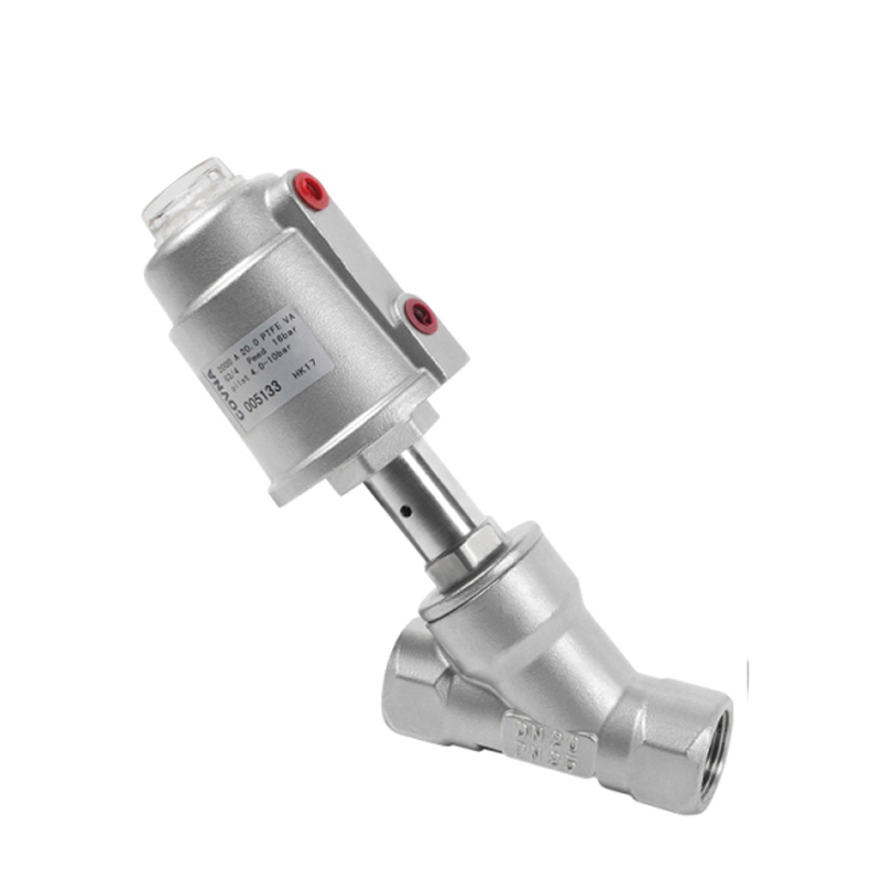 HK17S Air Pneumatic Control Angle Seat Valve