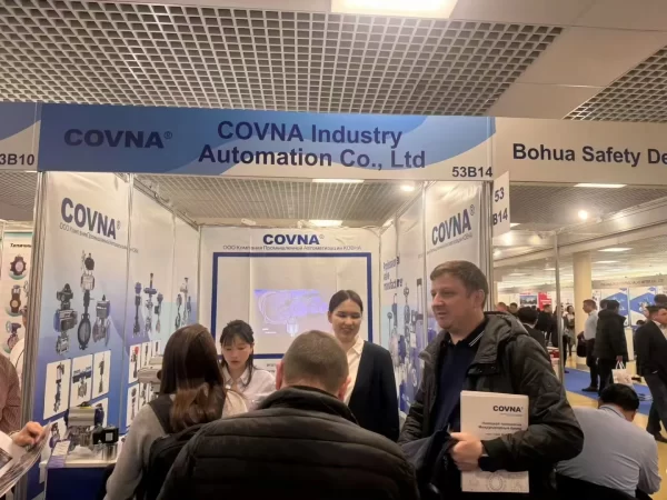COVNA at NEFTEGAZ, Moskow: Electric And Pneumatic Valves