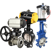 Pneumatic Actuator Valves