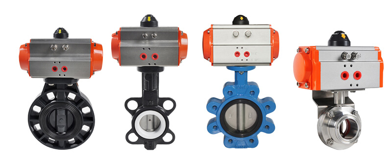 COVNA Series Air Actuated Butterfly Valve