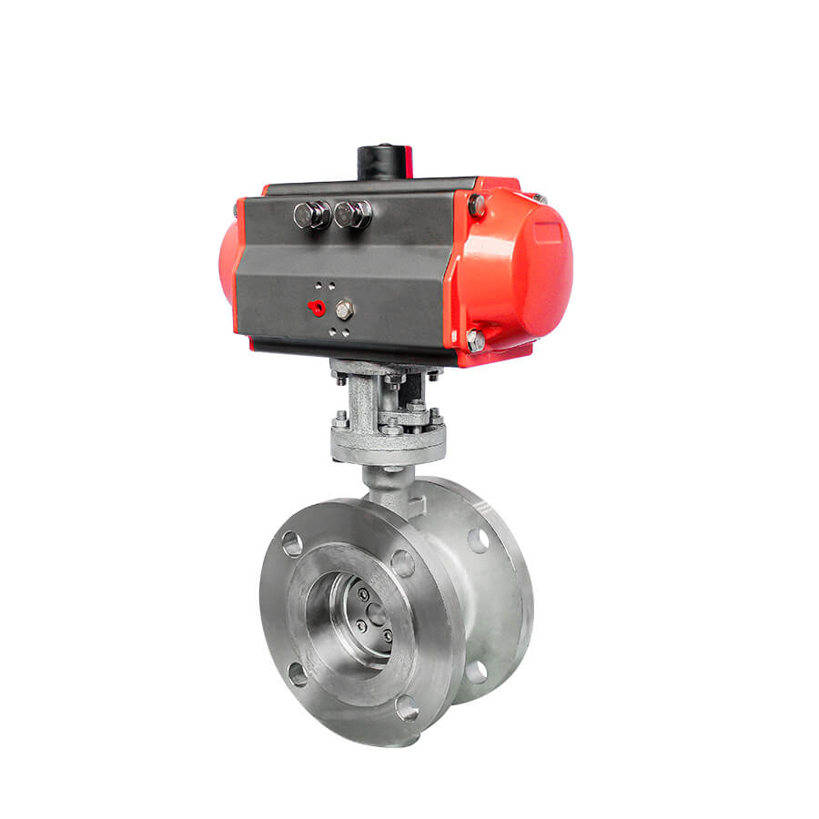 HK59-D-G Pneumatic Hard Seal Butterfly Valve Series