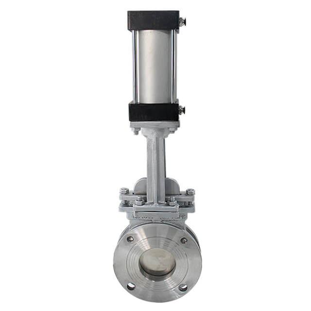 pneumatic knife gate valve